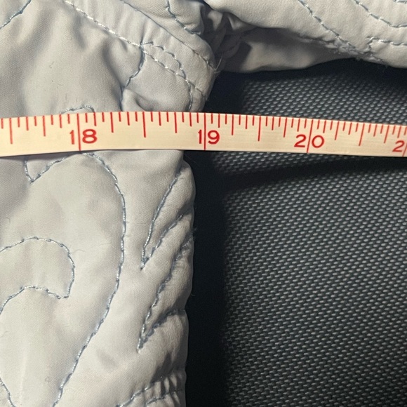 High Fever baby blue quilted‎ jacket size medium - Picture 10 of 12